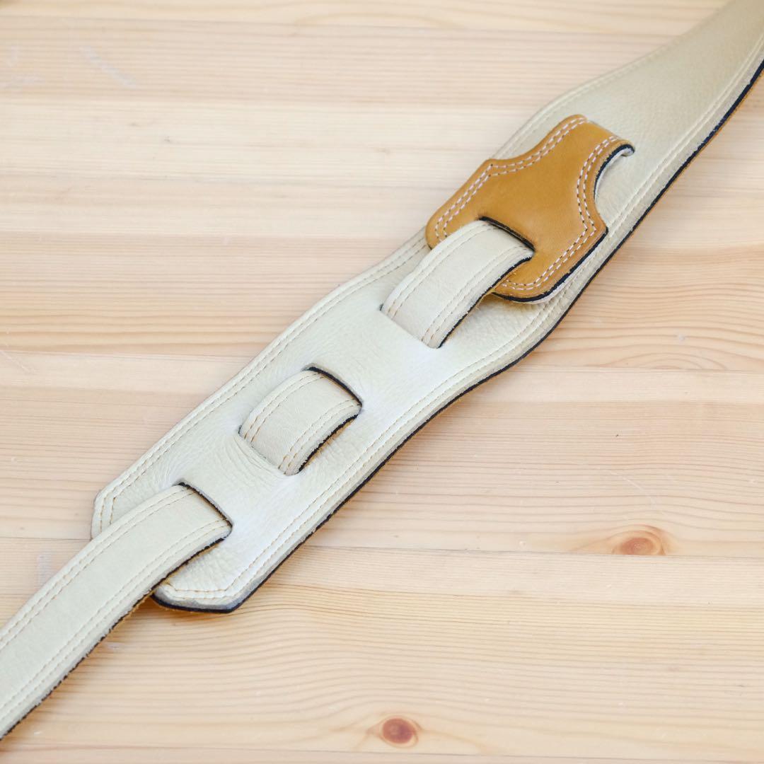 ギター Moody Straps L&L 2.5\" STD Camel / Cream