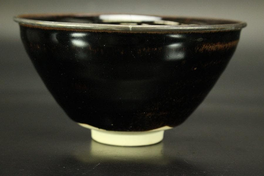 茶道具 天目茶碗 天目台 二件(ZE522)