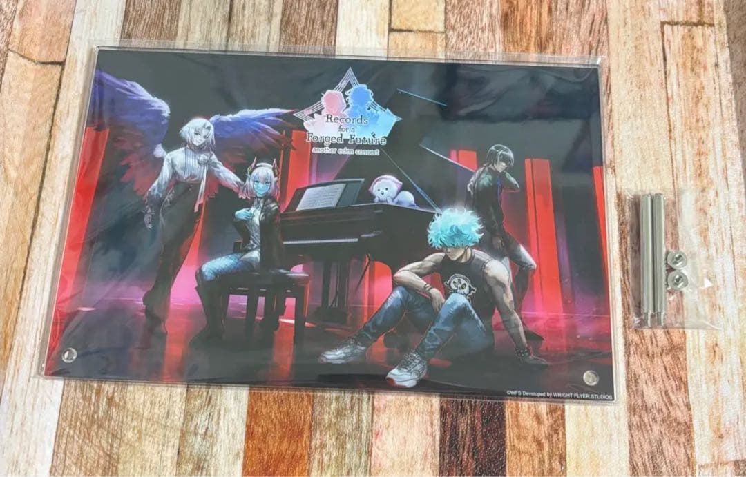 アナザーエデン アクリルプレート 未開封新品 ヤクモ 赤套の炎使い ミュルス