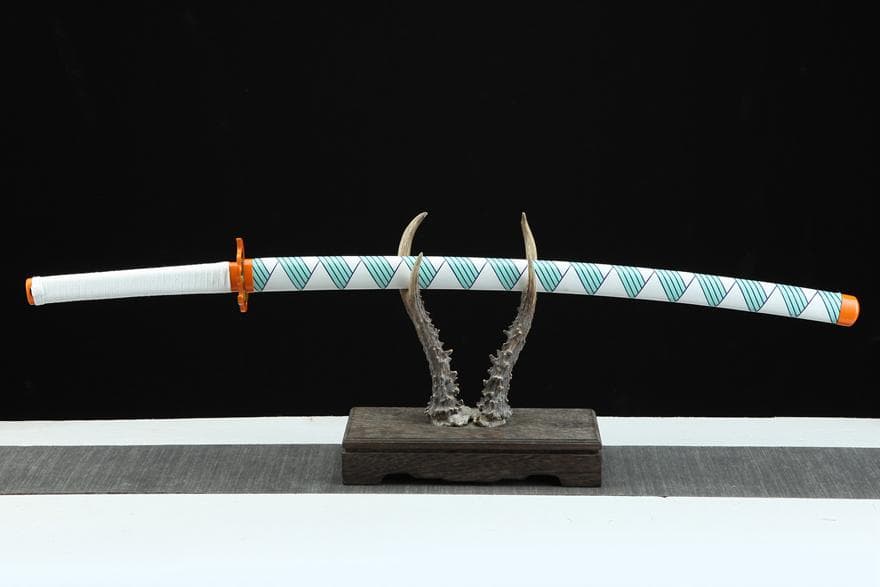 煉獄杏寿郎皮套金 日本刀 模造刀 居合刀 日輪刀 鬼滅の刃