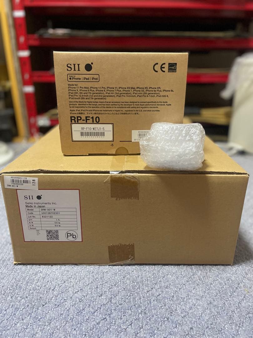 【新品】セイコーインスツル　サーマルプリンター&ドロアーセット　未使用品