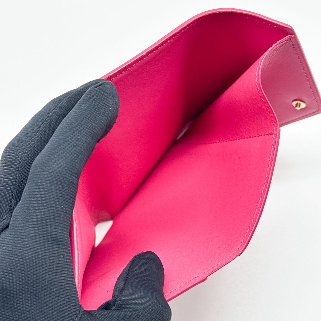 ルイヴィトン モノグラム ポルトフォイユ ヴィクトリーヌ ナノグラム ピンク財布