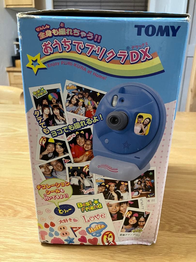 TOMY おうちでプリクラDX レトロ チェキ カメラ instax mini