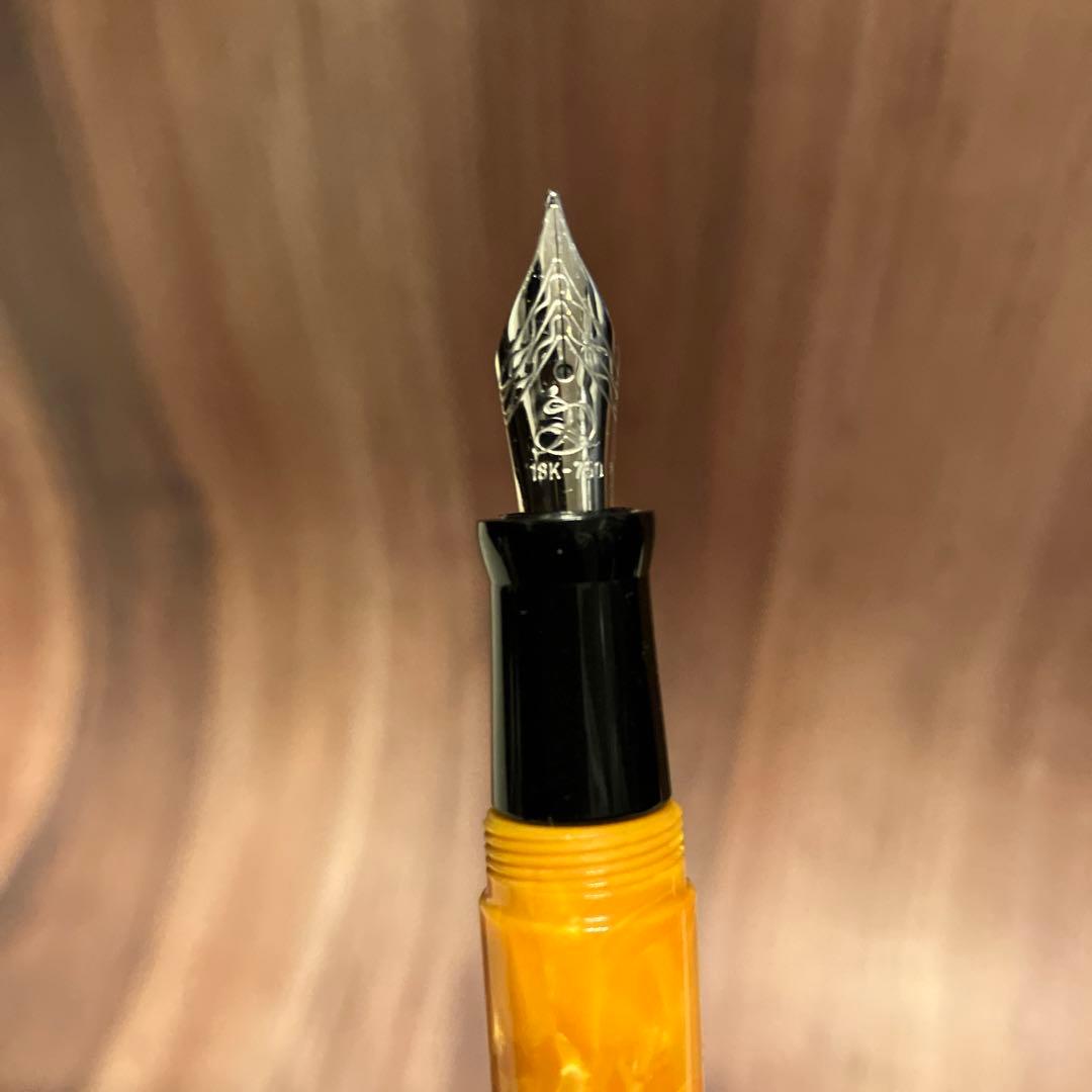 デルタ_ドルチェヴィータ_万年筆_ペン先18金