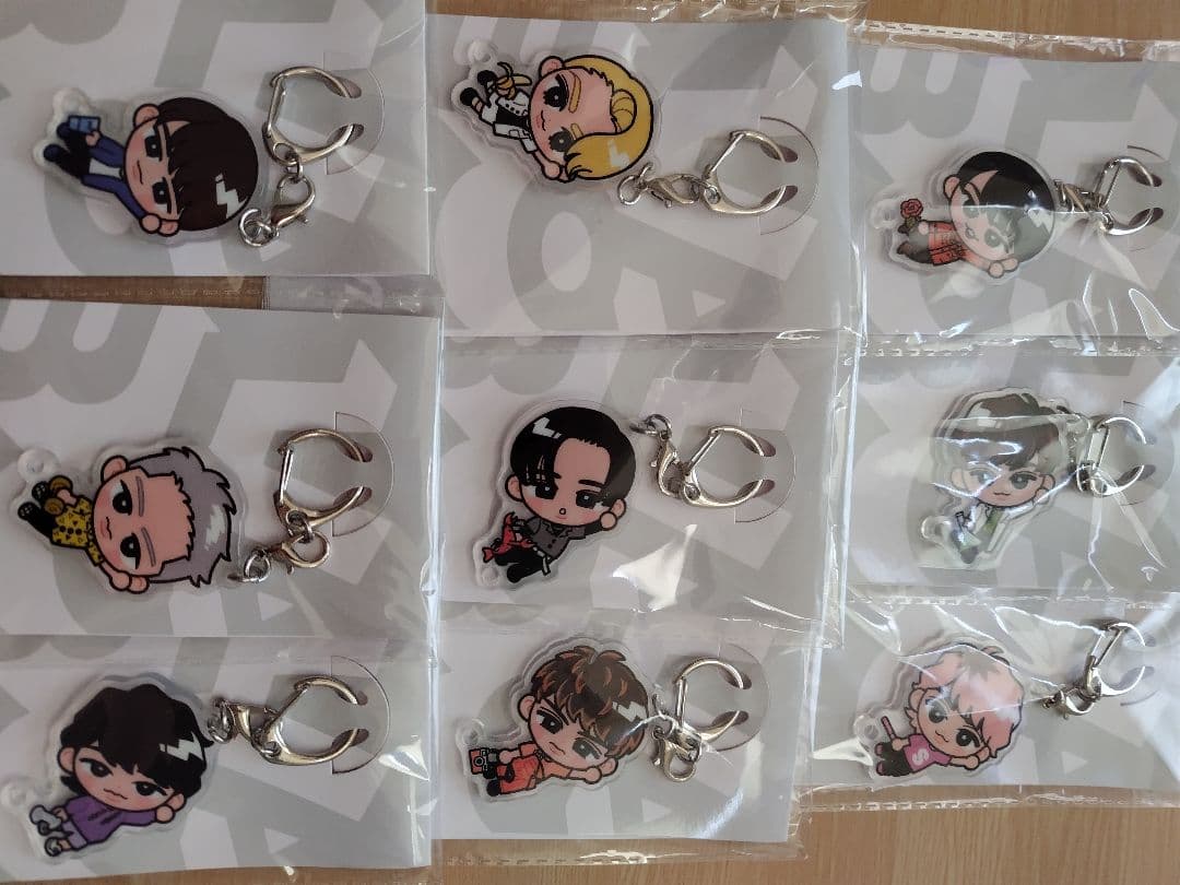  Man Labo. アクリルキーホルダー すのチル 9人分