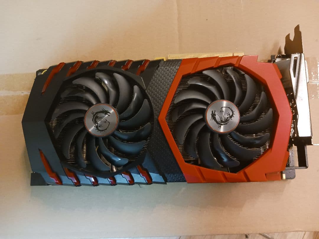 MSI GTX1080 GAMING X 8G 動作未確認