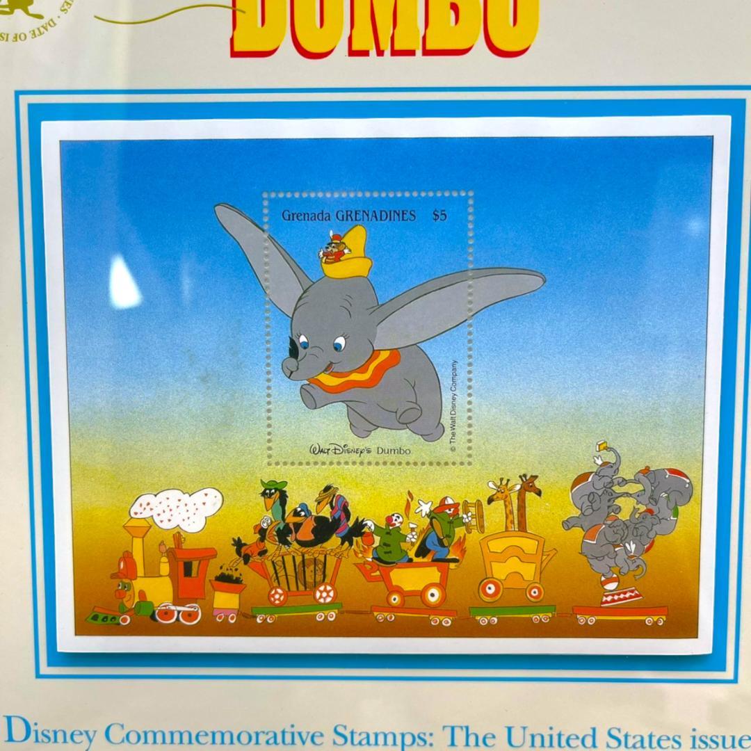 世界限定150枚 レア★ダンボ DUMBO 象★スタンプアートギャラリー