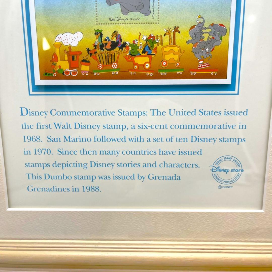 世界限定150枚 レア★ダンボ DUMBO 象★スタンプアートギャラリー