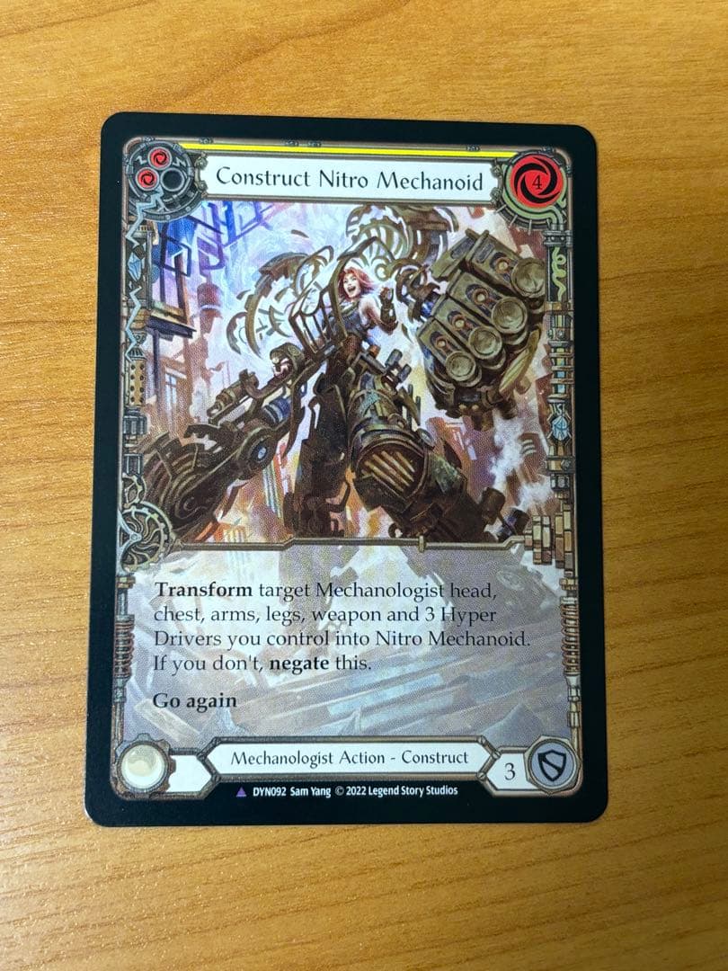 FAB Construct Nitro Mechanoid Marvel 1枚