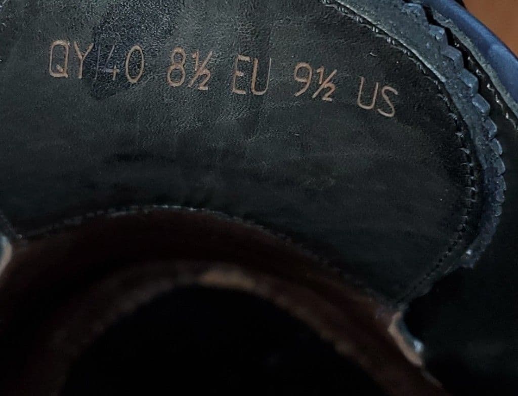 【未使用品】Brioni メダリオンストレートチップシューズ ドレスシューズ 黒