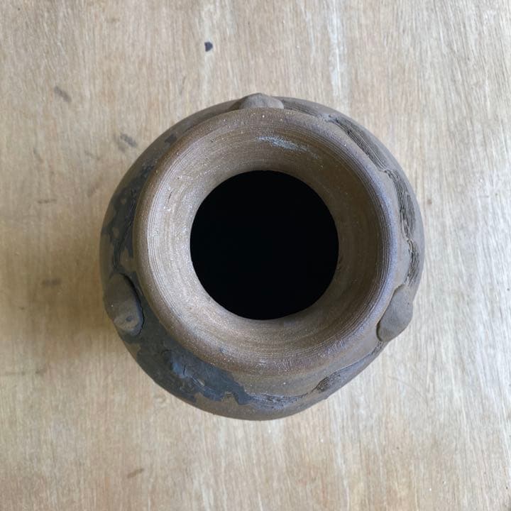 中川伊作　知花南蛮焼　壺