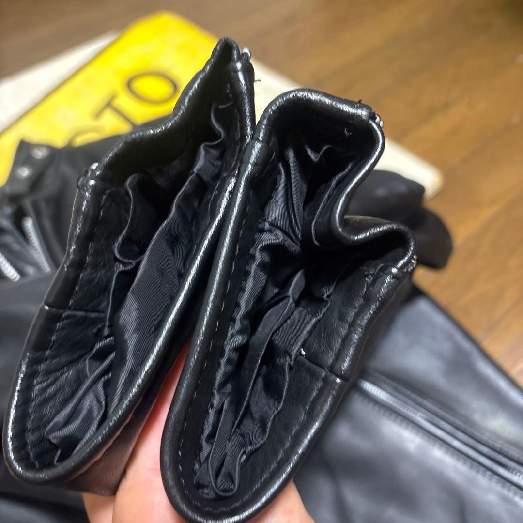 超美品‼️schott641SP 40インチシングルライダース　インナーボア付