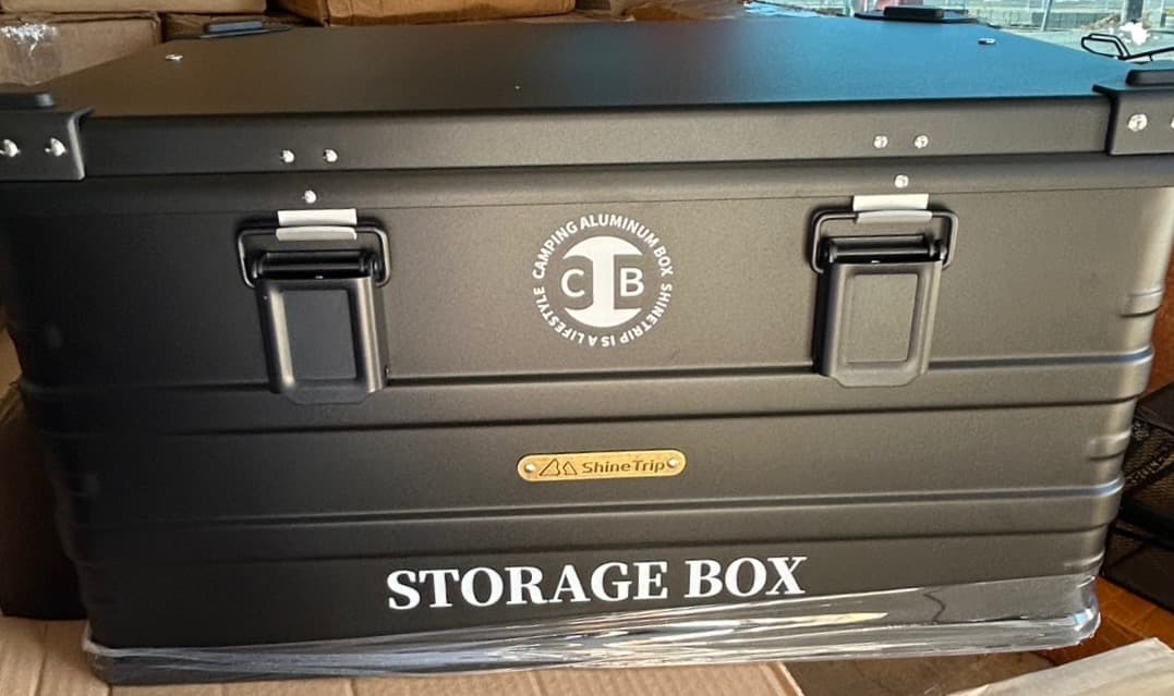 新品未使用 アルミコンテナボックス カスタム品