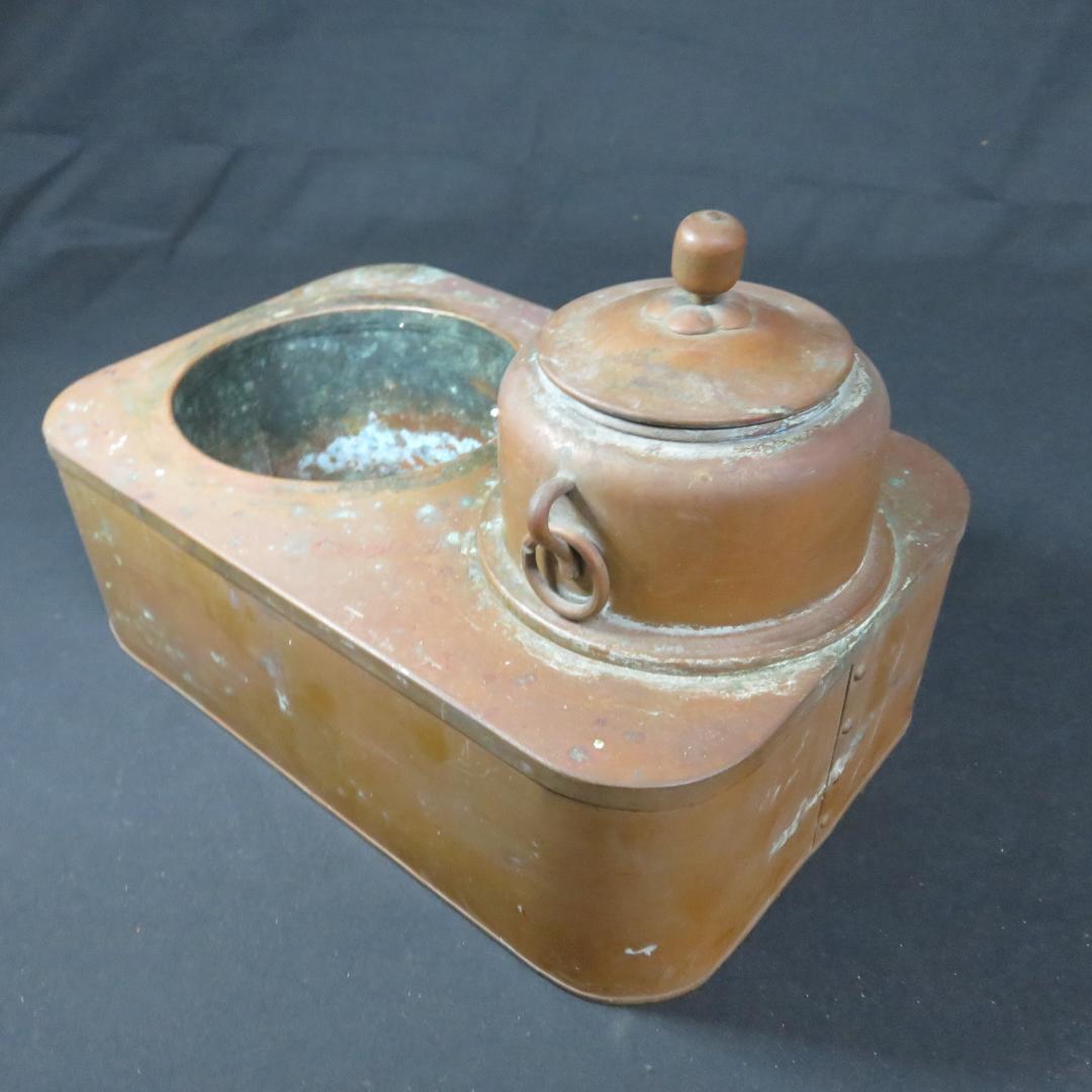 長火鉢 囲炉裏 炉端 燗銅壺 酒燗器 銅 セット まとめ