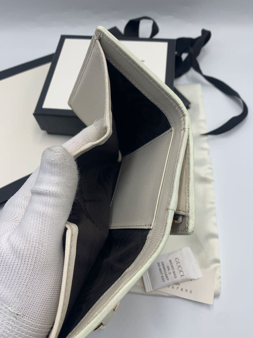 正規品　美品　グッチ財布　グッチホースビット　グッチGGスプリーム グッチレザー