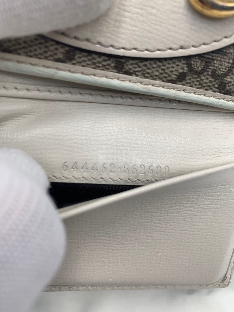正規品　美品　グッチ財布　グッチホースビット　グッチGGスプリーム グッチレザー