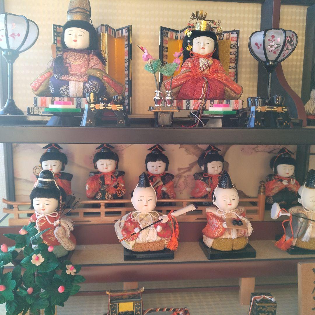 木目込み雛人形