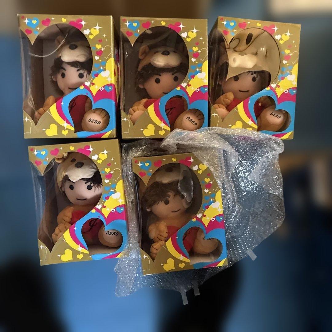 新品未使用品ジェリーイェン ジェリーライオン ぬいぐるみ 限定品計5個