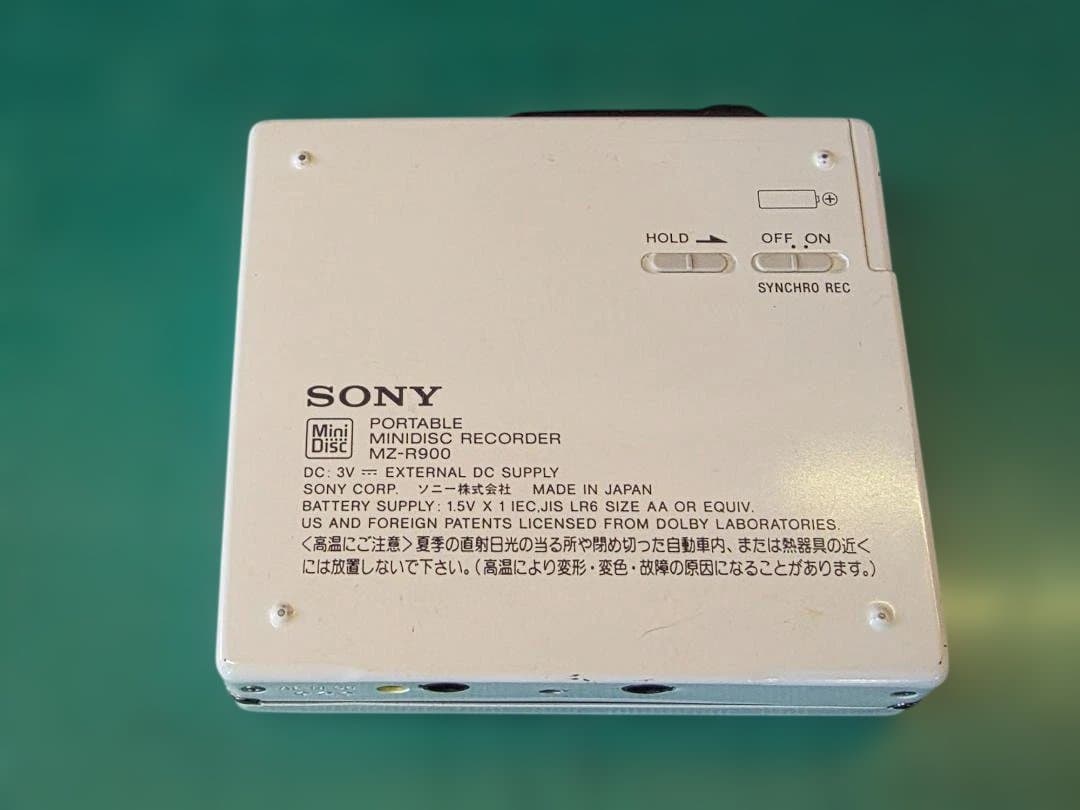 SONY MZ-R900 ポータブルMDプレーヤー