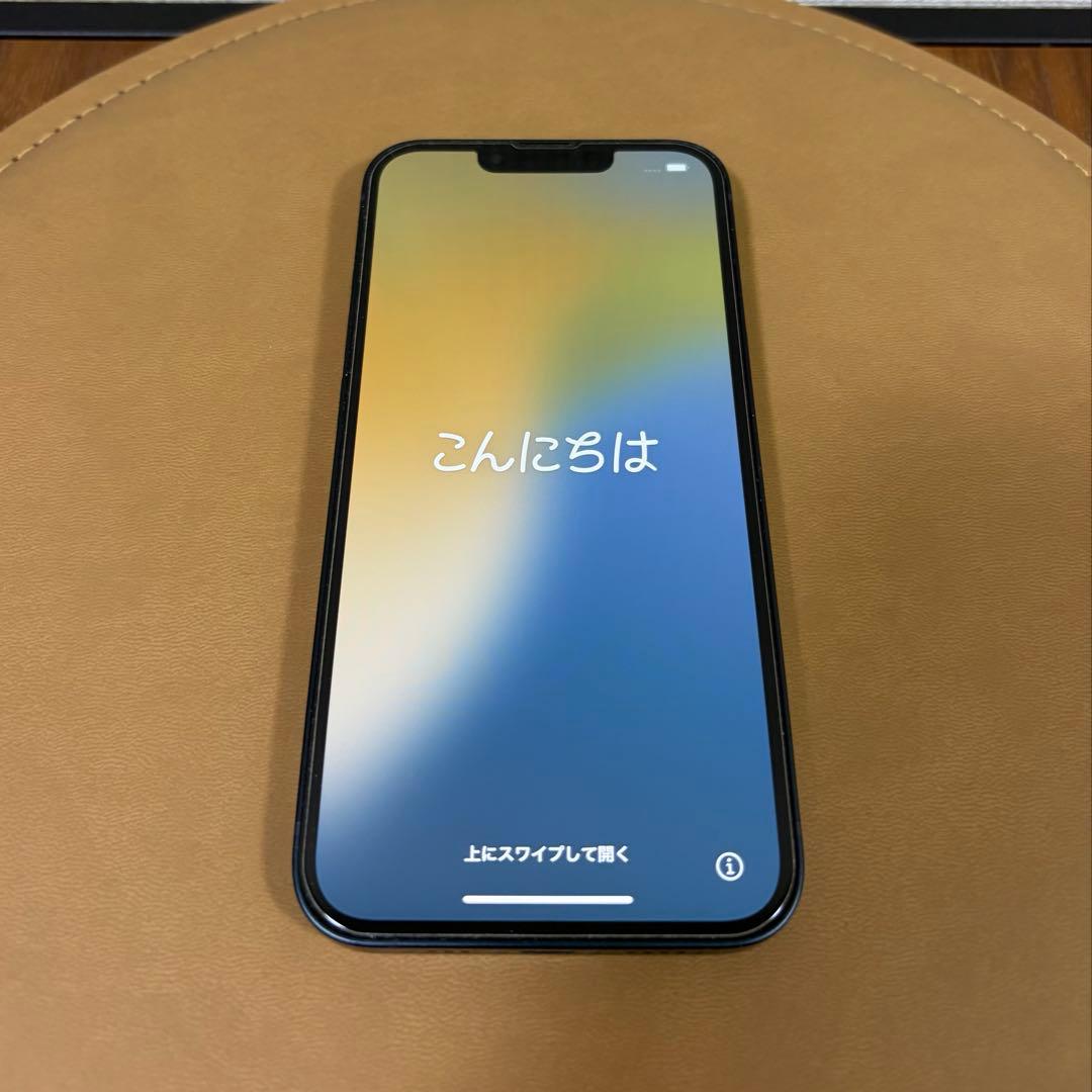 お得！iPhone 13 本体 128GB ブルー カバー&ガラスフィルム付き！