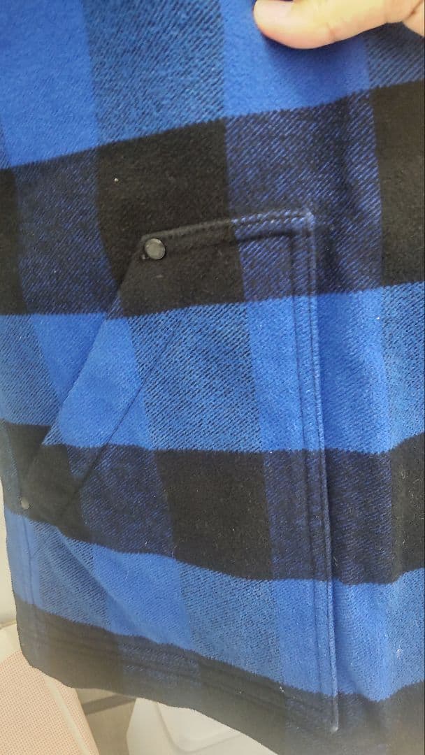 【TAKE 】BURBERRY 青黒ストライプジャケット