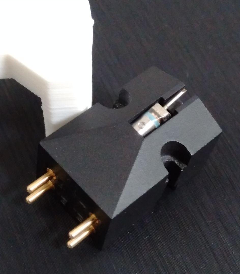 デノン MCカートリッジ DL-103 ヘッドシェルAテクニカ 出音良好 美品