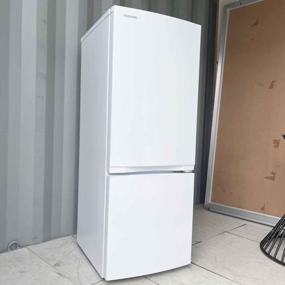 取付無料！東芝最新2024年製！高性能シンプルホワイトインテリア冷蔵庫！洗濯機
