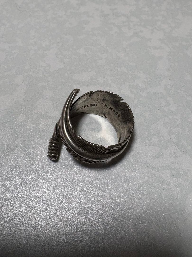 ハービーメイス Harvey Mace / 銀メッキ/ シルバー フェザーリング