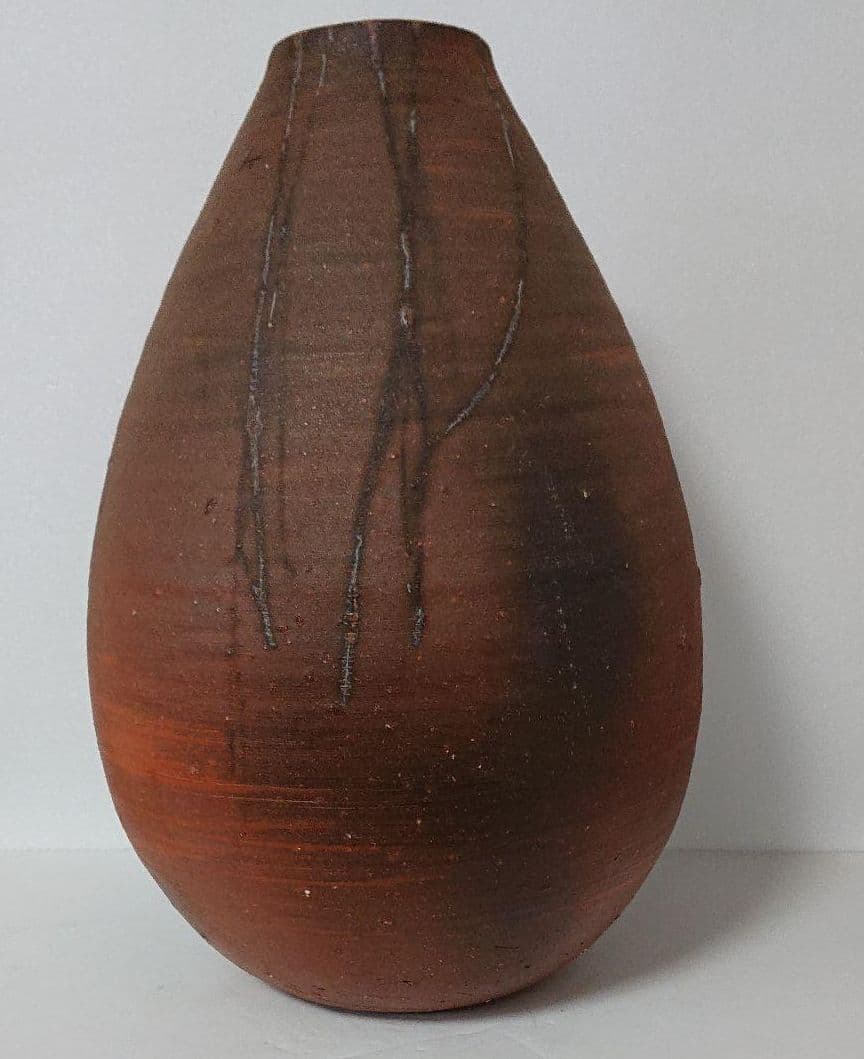 花生　人間国宝　伊勢崎淳　備前焼