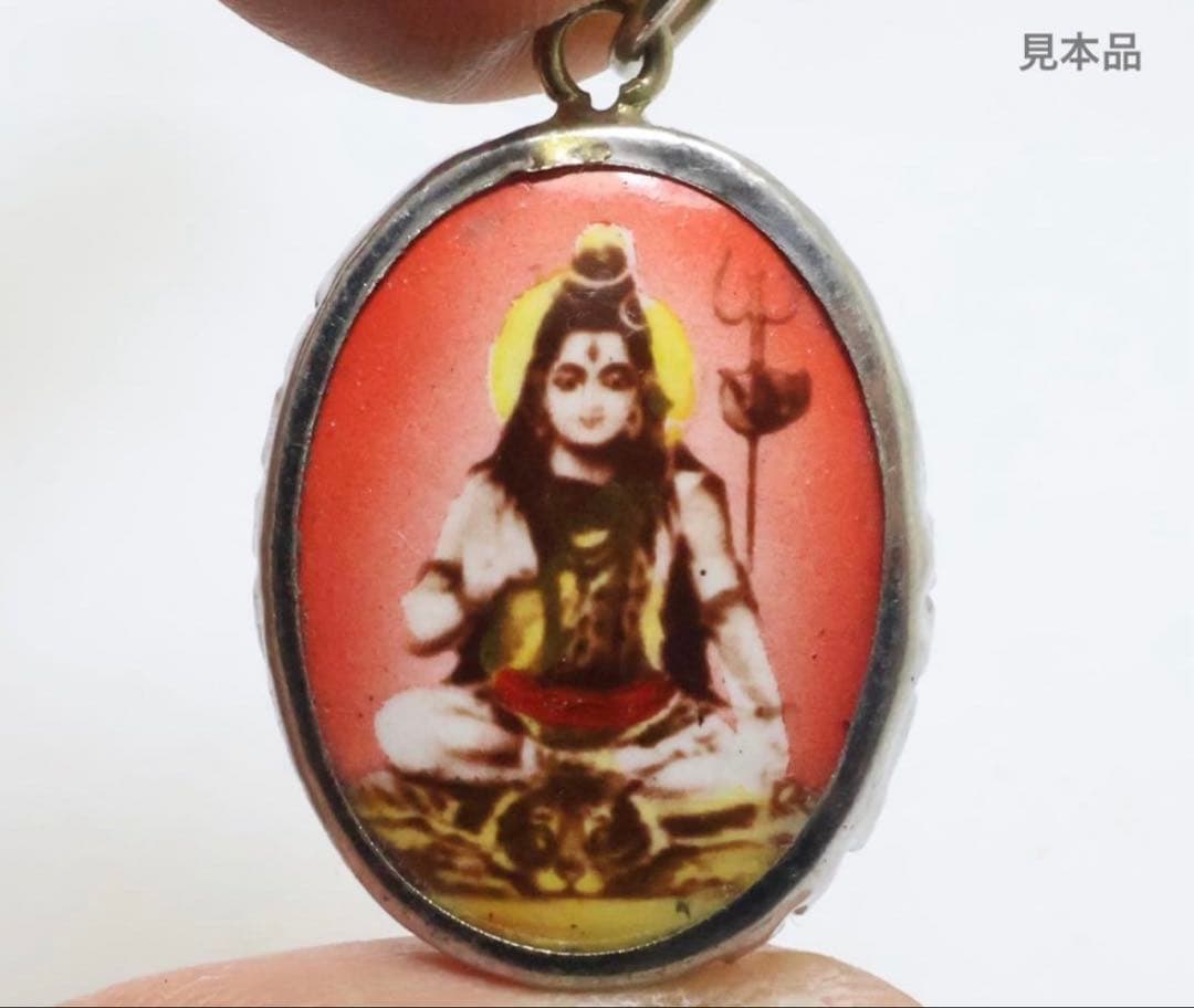 藤井風さん　【訳あり】シヴァ《レッド》オームペンダント(現品限り)⭐︎おまけつき