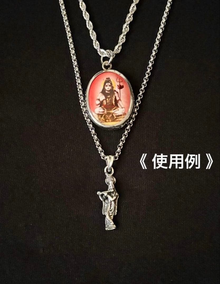 藤井風さん　【訳あり】シヴァ《レッド》オームペンダント(現品限り)⭐︎おまけつき