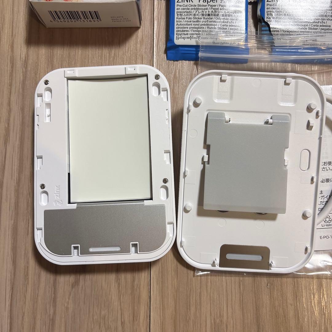 あ*様 inspic 本体PV-223-WH＋フォトペーパー85枚＋丸型ペーパー