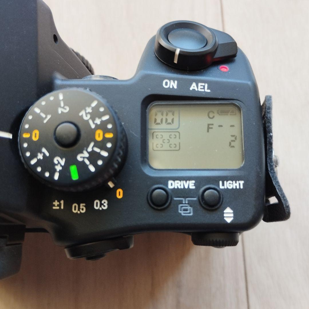 【美品】コンタックス　CONTAX N1　ボディ　ストラップ、説明書付き