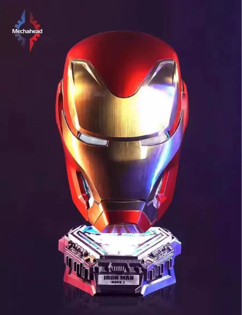 新品アイアンマンmark50 ヘルメット音声認識開閉AUTOKING マスク