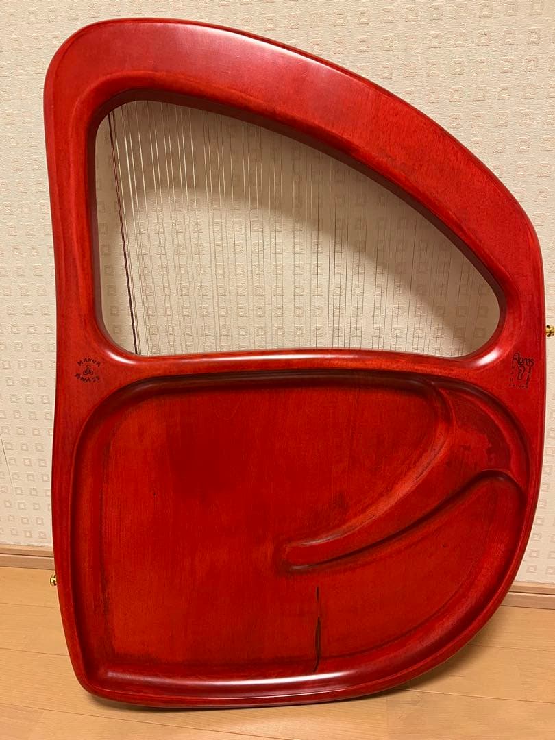 Auris ハープ本体 赤 スウェーデン製