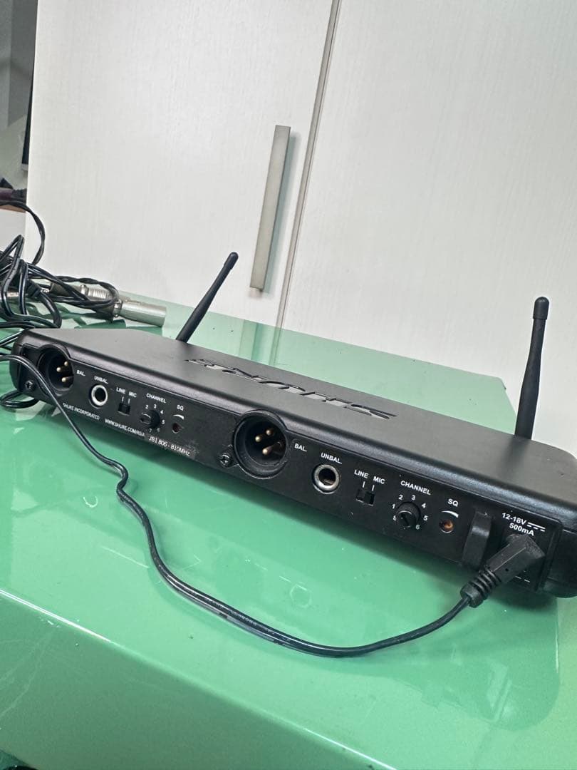 【SHURE受信機SVX88