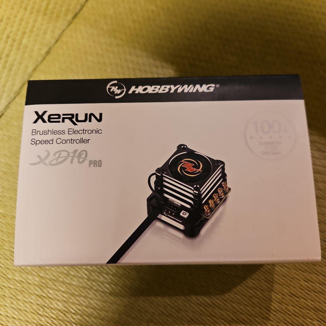 新品HOBBYWING XeRUN XD10 PRO　OTA プログラマーセット