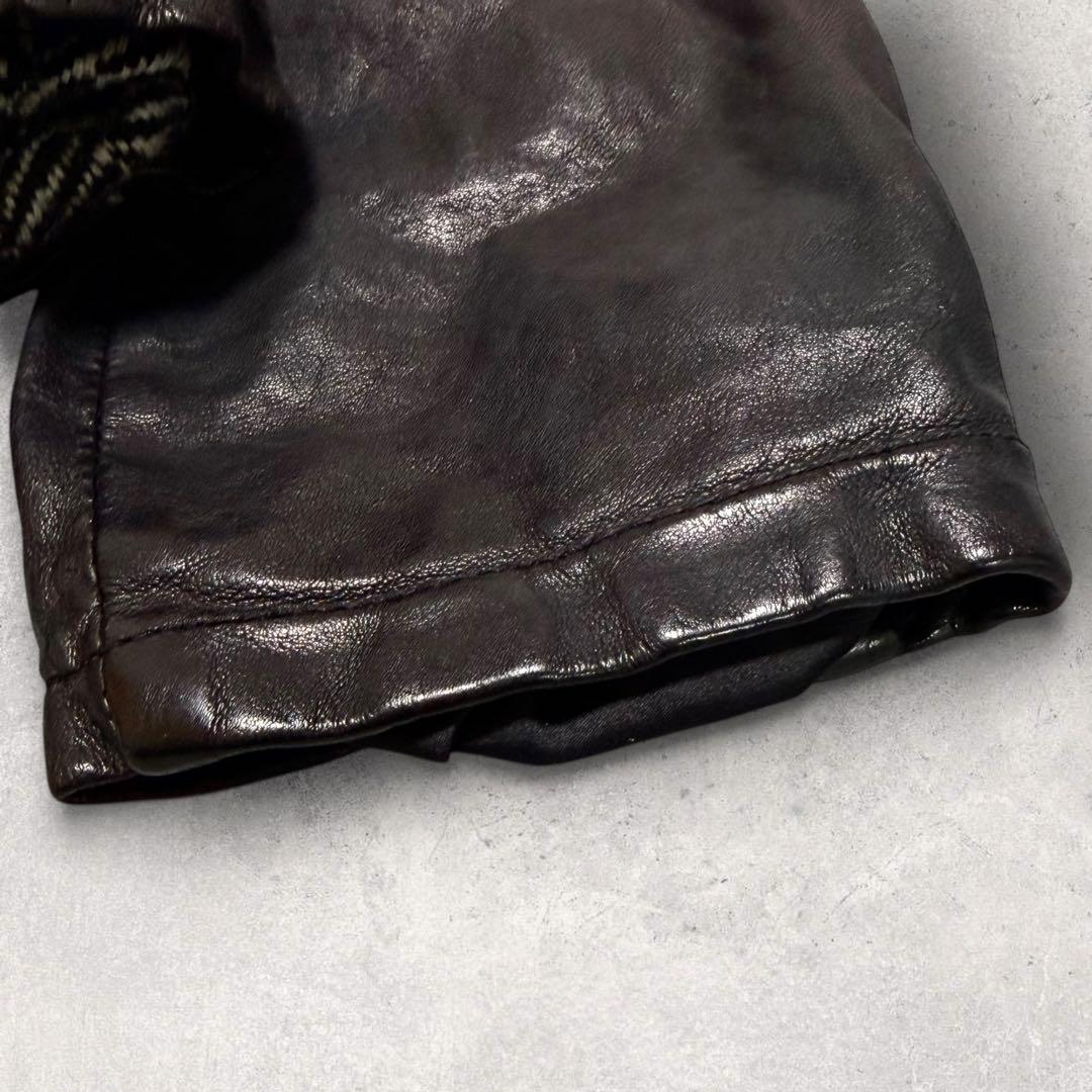 Low1941ジョルジオブラット レザージャケット 向井理 本革 ブラック