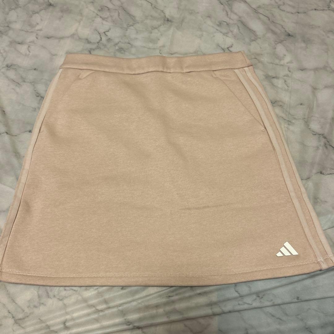 アディダス ゴルフウェア セットアップ 裏起毛 スウェット スカート 長袖