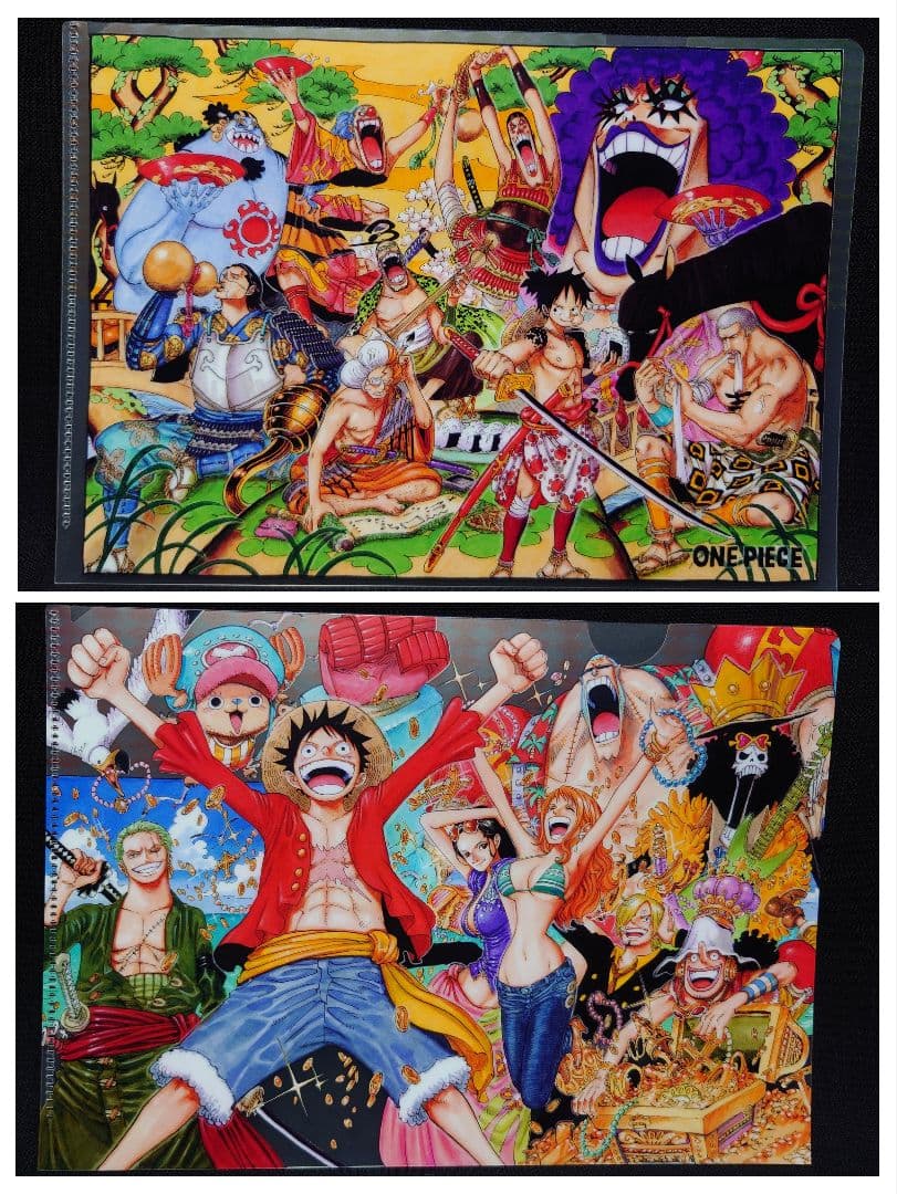 原作絵 麦わらストア ワンピース 連載20周年記念大宴会フェア特製クリアファイル