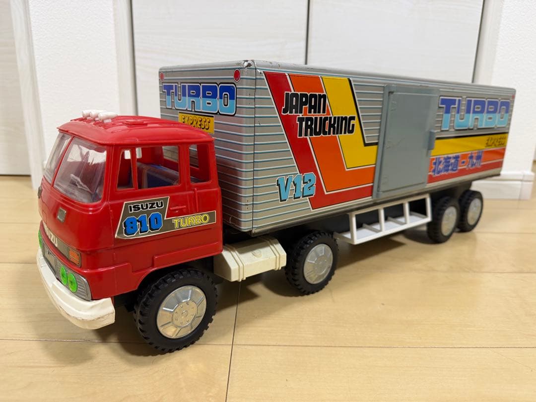 【希少】野村トーイ ISUZU ブリキトラック　ミニカー