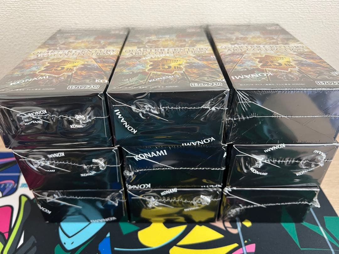 遊戯王　QUARTER CENTURY ART COLLECTION 9BOX