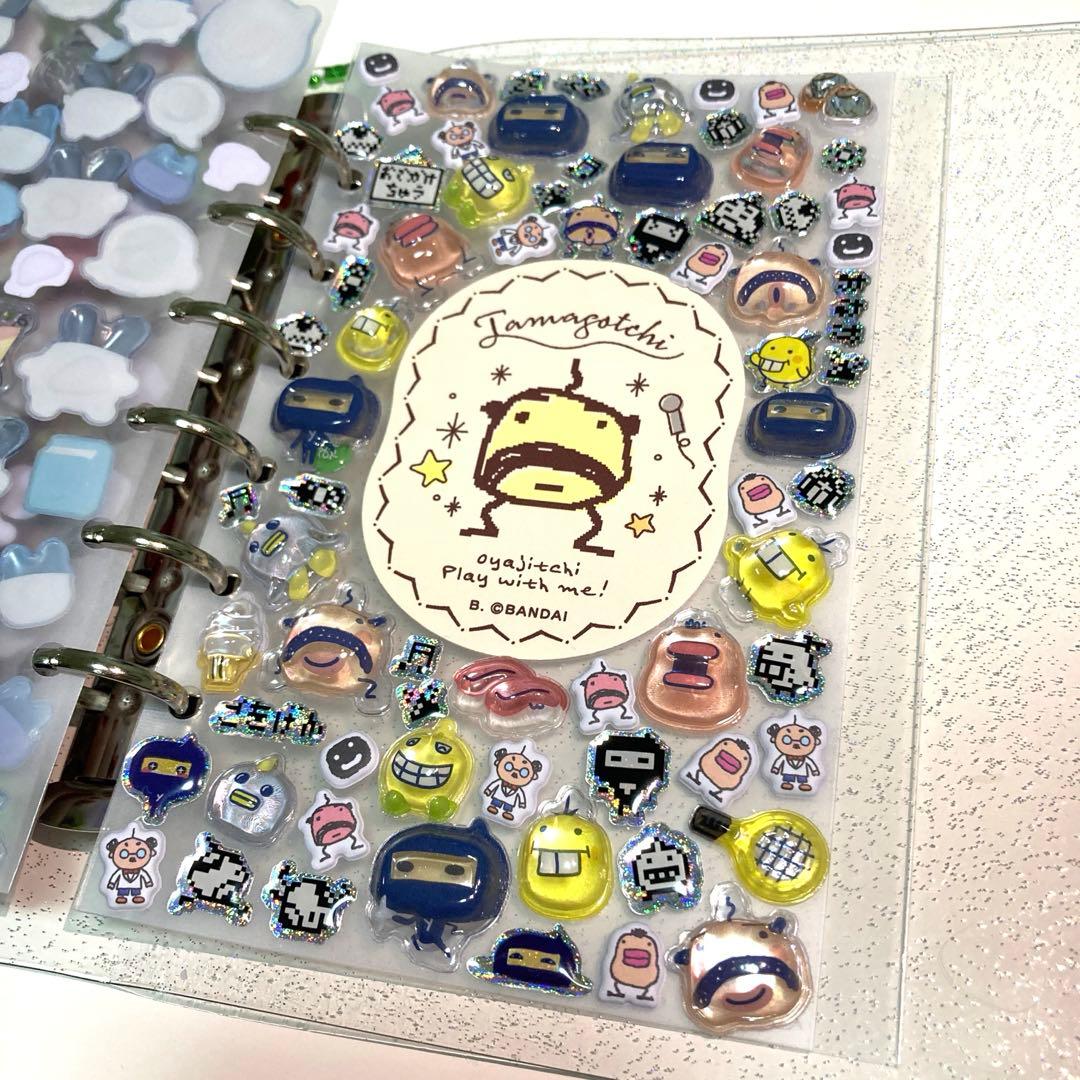 シール帳完成品　正規品　たまごっちボンボンドロップシール　キラキラシール