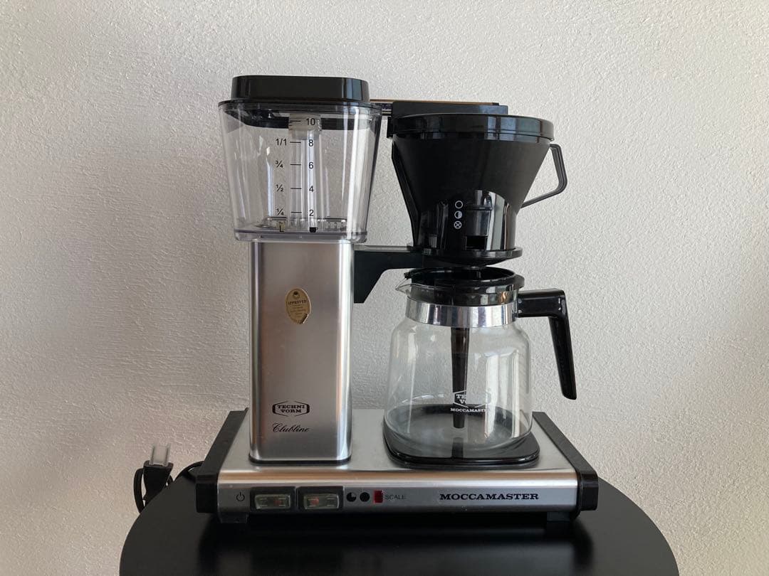 【美品】MOCCAMASTER（モカマスター）KB-741 つや消しシルバー