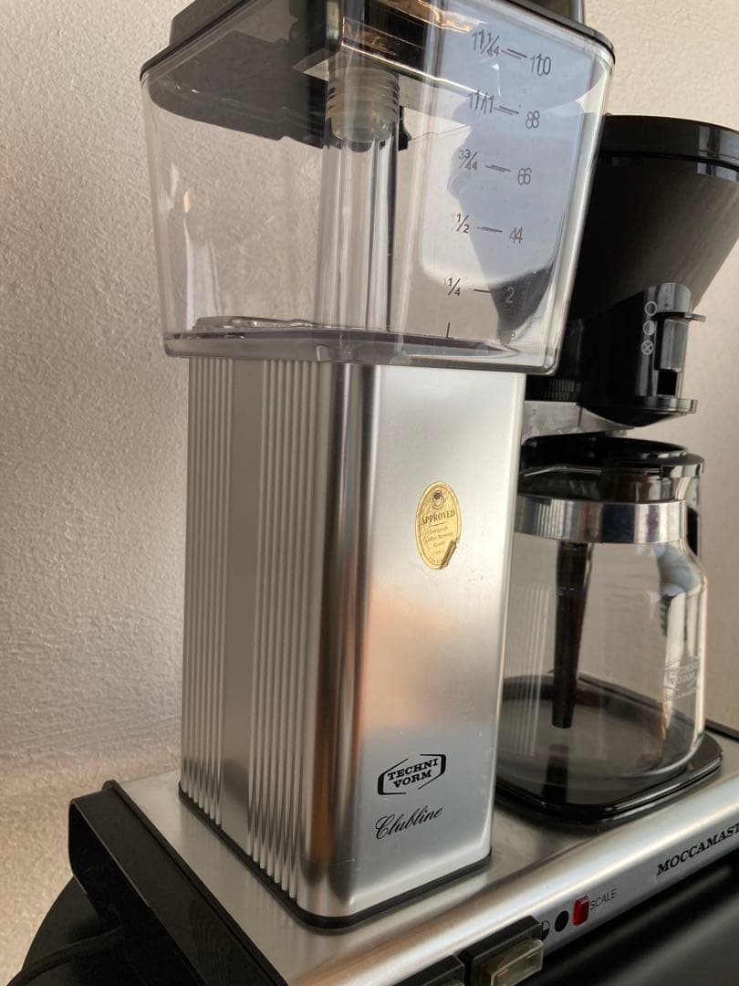 【美品】MOCCAMASTER（モカマスター）KB-741 つや消しシルバー