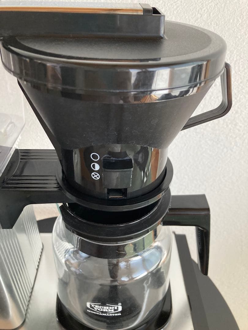 【美品】MOCCAMASTER（モカマスター）KB-741 つや消しシルバー