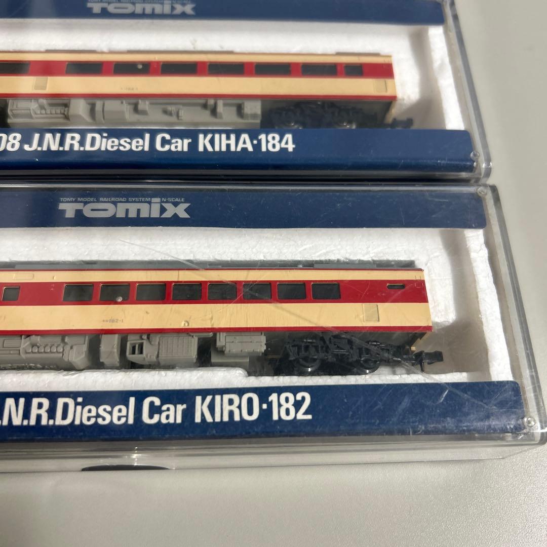 TOMIX ゲージ 国鉄キハ182 183 184形 ディーゼル車両 4両セット