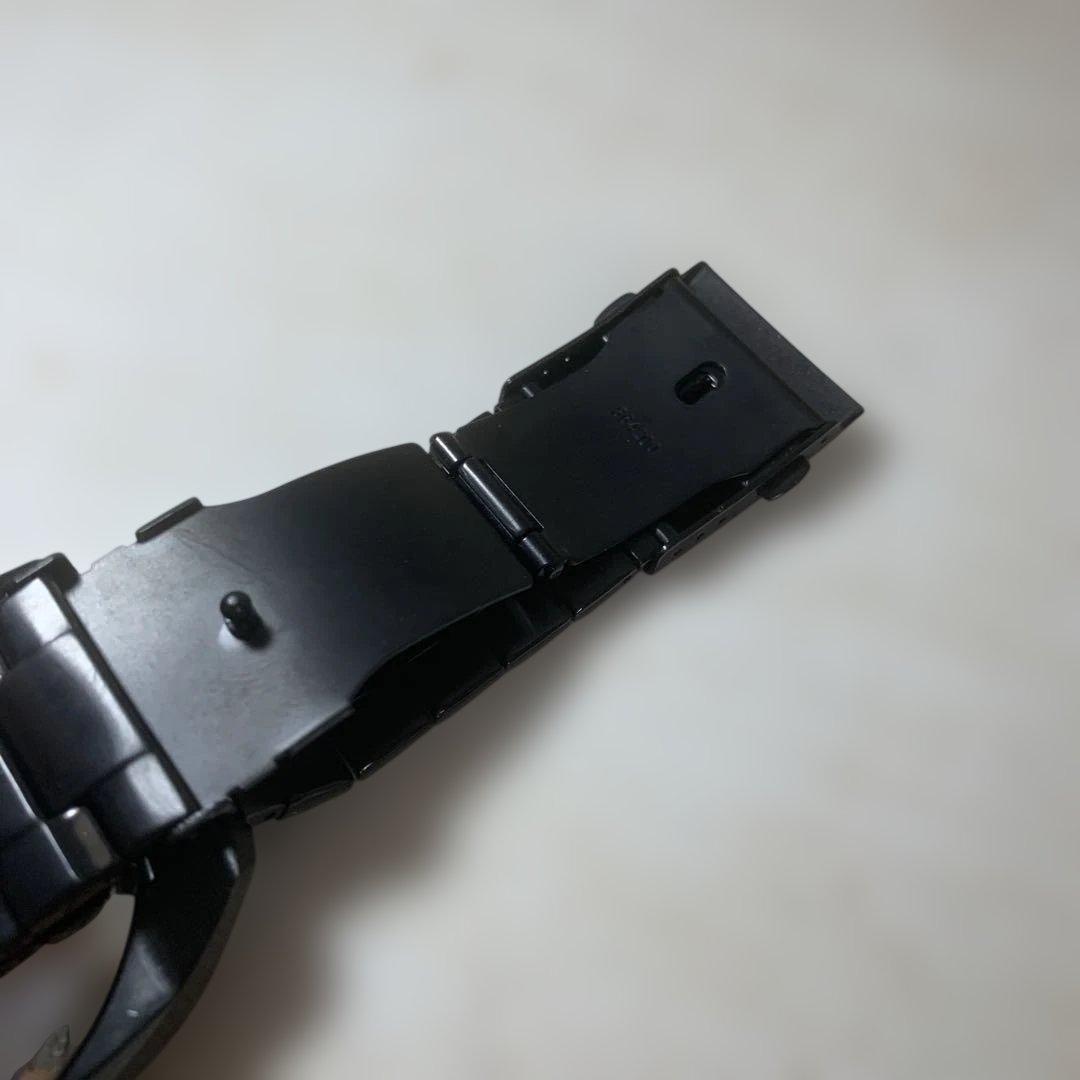 DIESEL 腕時計　新品電池　　オーバーフロー　DZ4223 ブラック　美品