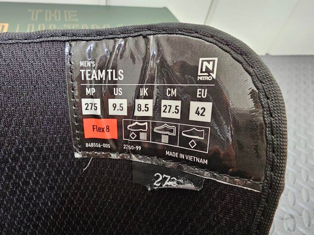 NITRO TEAM TLS 27.5cm スノーボード ブーツ