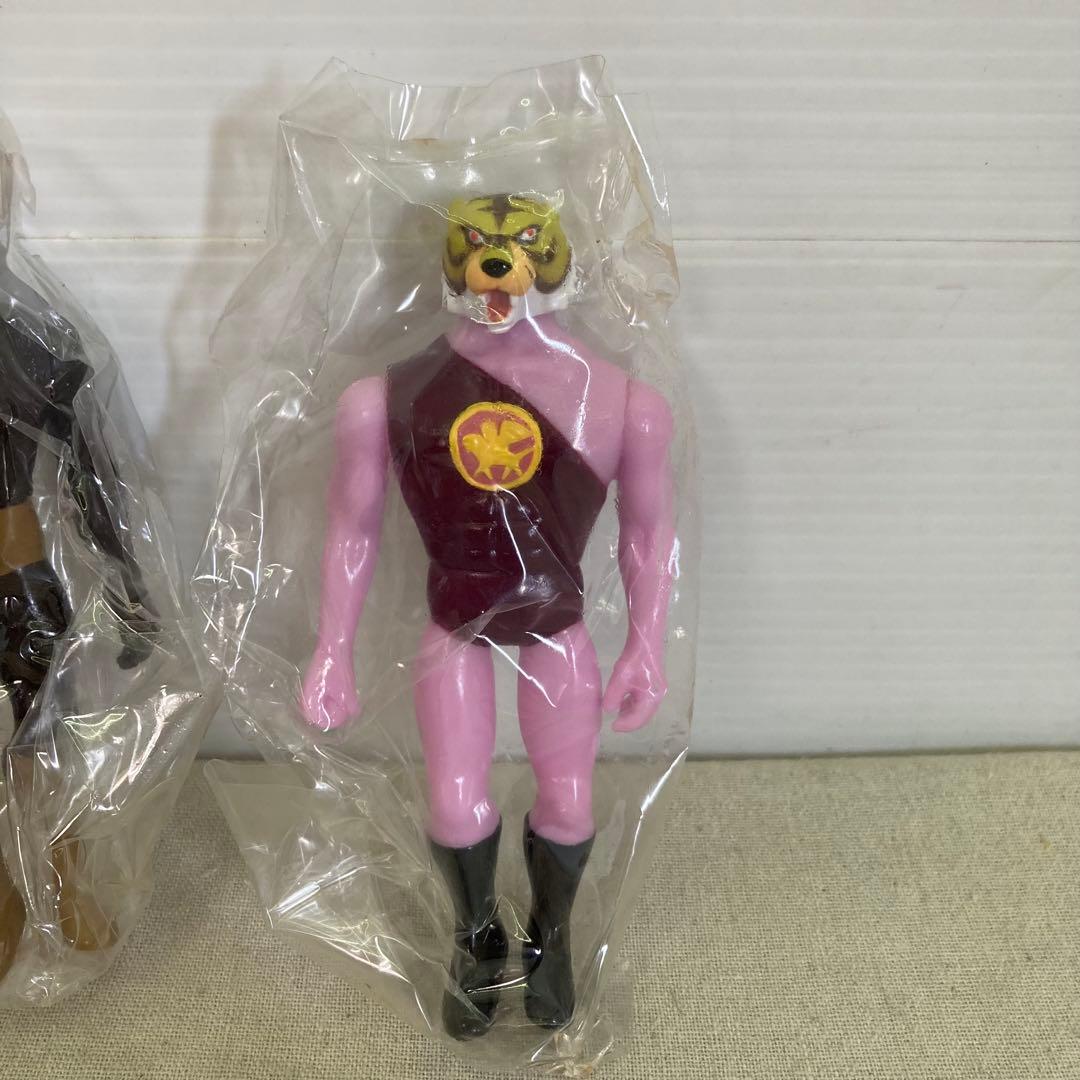 【激レア★9種セット】タイガーマスクフィギュア 幻のレスラー ソフビ 当時物　A